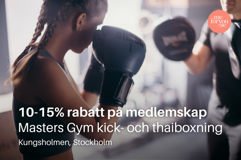 Upplev kick- och thaiboxning med Masters Gym