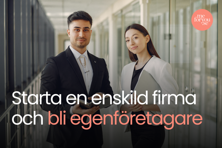 Starta en enskild firma och bli egenföretagare – enkelt och smart!